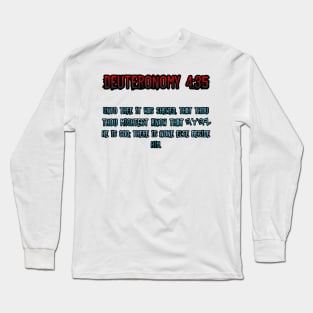 Deuteronomy 4:35 Long Sleeve T-Shirt